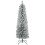 5ft Artificial Snowy Pencil Christmas Tree - White 1