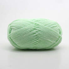 Acrylic Scarf Yarn Light Green 50g Soft Durable