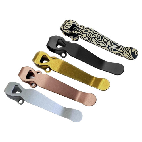 Titanium Deep Carry Clip for Benchmade Emerson ProTech 1