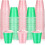 Plastic Shot Cups 2 oz 100-Pack Pink and Green 1