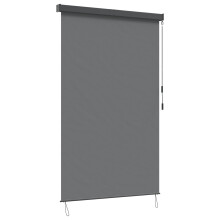 vidaXL Rollo Hellgrau 180 x 250 cm Stoff und Aluminium