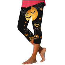 Women's Halloween High-Waisted Athletic Leggings