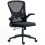 Mesh Back Office Chair, with Flip-Up Arms - Black 1