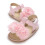 Baby Walking Sandals Rose Pink Soft Sole 2