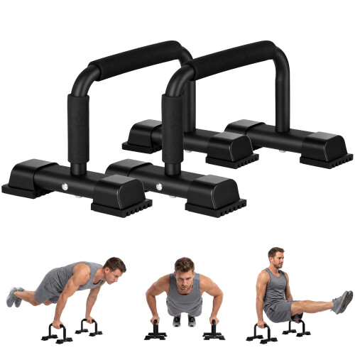Homcom Barras Paralela Negro 36 x 25 x 20 cm