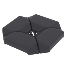 Base para Sombrilla Negro 100 x 100 x 9 cm