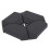 Outsunny Base para Sombrilla Negro 100 x 100 x 9 cm 1