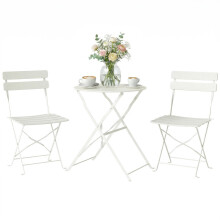 Conjunto de Bistró Beige 58 x 58 x 70 cm