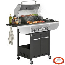 Barbacoa de Ga Negro 129 x 55 x 117 cm