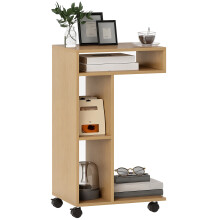 Mesa Auxiliar Marrón 40 x 30 x 69 cm