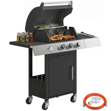 Barbacoa de Ga Negro 109 x 50 x 109 cm