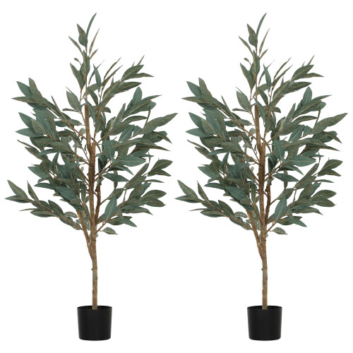Homcom Plantas Artificiale Verde 15 x 15 x 150 cm