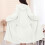 Women's Absorbent Quick-Dry Bathrobe White One Size 4