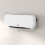 2000W Wall Mounted Ceramic Space Heater, 10-49C Temperature, White 5