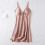 Asdoklhq Plush Robe for Women Solid Pink XL 2
