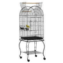 Jaula para Pájaro Negro 51 x 51 x 153 cm