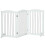 PawHut Barrera para Mascota Blanco 154 x 30 x 80 cm 1