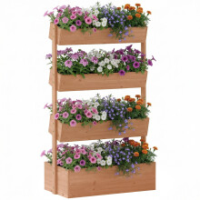 Jardinera Marrón 85 x 45 x 140 cm