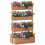 Outsunny Jardinera Marrón 85 x 45 x 140 cm 1