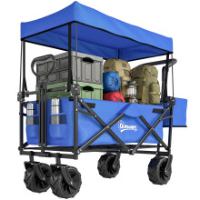 Carro para Playa Azul 117 x 55 x 98 cm