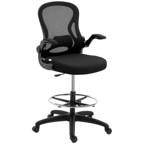 Vinsetto Silla de Escritorio Negro 59 x 65 x 122 cm