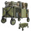 Outsunny Carro Plegable Verde 108 x 55 x 93 cm 1