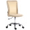 Vinsetto Silla de Oficina Beige 43 x 58 x 100 cm 1
