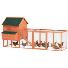 Gallinero Naranja 347 x 160 x 150 cm