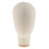 Block Head Mount Hole Styling Hat Display Holder Beige 2
