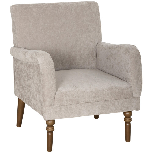 Homcom Sillón Relax Gris 70 x 75 x 88 cm
