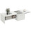 Homcom Mesa de Centro Blanco 110 x 52 x 36 cm 1