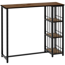 Mesa Alta Bar Marrón 120 x 40 x 105 cm