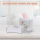 Small Shipping Boxes 7x5x2 inches White Corrugated 5