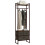 Homcom Perchero de Ropa Marrón 58.5 x 30 x 178 cm 1