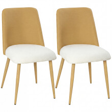 Sillas de Comedor Marrón 47.5 x 57 x 84 cm