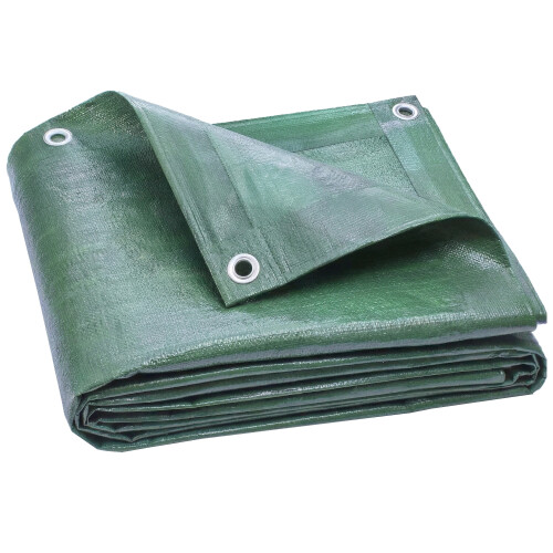Outsunny Lona Impermeable Exterior Verde 800 x 600 cm