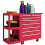 Homcom Carro de Herramienta Rojo 96 x 33.5 x 75 cm 1