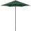 Outsunny Sombrilla de Jardín Verde 196 x 196 x 204 cm 1