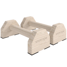 Paralelas Calistenia marrón 30 x 13 x 10 cm