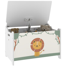 Caja Almacenaje Infantil Verde 60 x 37 x 39 cm