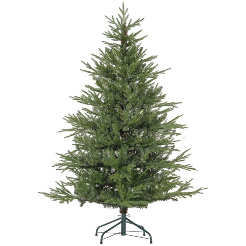 5ft Bushy and Bare Artificial Christmas Tree - Green 1