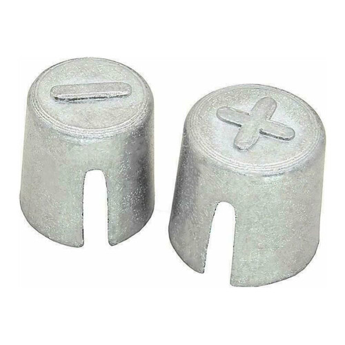 Car Battery Terminal Adaptors Positive and Negative Sleeves 2