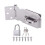 Right Angle Padlock Hasp Latch 90 Stainless Steel 3 in 7