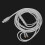 Earphone Replacement Cable 0.78mm 2-Pin 7