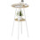 Homcom Mesa de Bar Marrón 55 x 55 x 95 cm 1