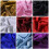 Glitter Fabric Starry Polyester 1x1.5M Black 6