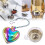 Heart-Shaped 304 Stainless Steel Tea Infuser 2