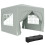 Outsunny Carpa Plegable Gris 300 x 300 x 273 cm 1