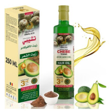 AMALICO Chebe Tchad Avocado Hair Growth Oil 250ml | Nourishing Hair & Scalp Oil Strong, Healthy-Looking Hair, Nourishing Scalp Care & Anti-Hair Loss