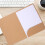 Paper File Folder Light Brown A4 10 pcs 4